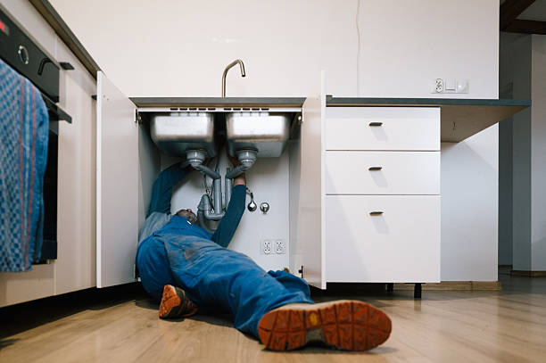 Professional Leak Detection technician working in Olivia, NC